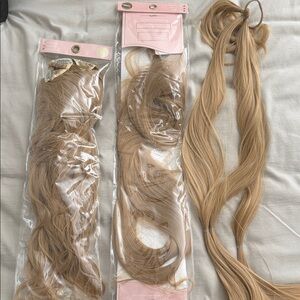 Golden Blonde Hair Extensions